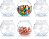 Sterline 6-pack 16oz clear fish bowl for centerpieces and displays.