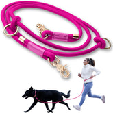 Sticks N' Bones Co hands-free waist leash for comfortable running with your dog
