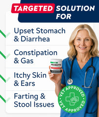 STRELLALAB Dog Probiotics Chews chicken-flavor close-up for daily gut health