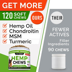 STRELLALAB ingredients panel highlights glucosamine, chondroitin, MSM for joint health.