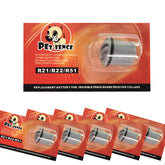Streng-Cell PET-Fence battery pack front view, highlighting long-lasting capacity.