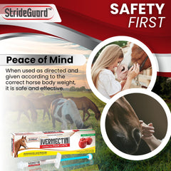 StrideGuard 2-pack packaging for convenient farm use.