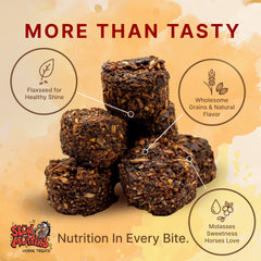 Stud Muffins treats close-up texture showing non crumble design.