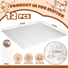 StyEdEk spike mats protect countertops from cat counter-surfing indoors