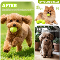 StyEdEk 2-inch balls compatible with most dog ball launchers.