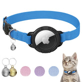 Sucegi AirTag Cat Collar holder showing integrated AirTag protection for secure tracking.