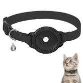 Sucegi AirTag cat collar side view shows secure, comfortable fit for daily adventures.