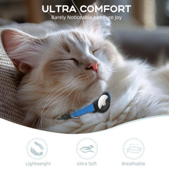 Sucegi elastic cat collar stretch proves 1.8x extendability for a secure, comfortable fit.