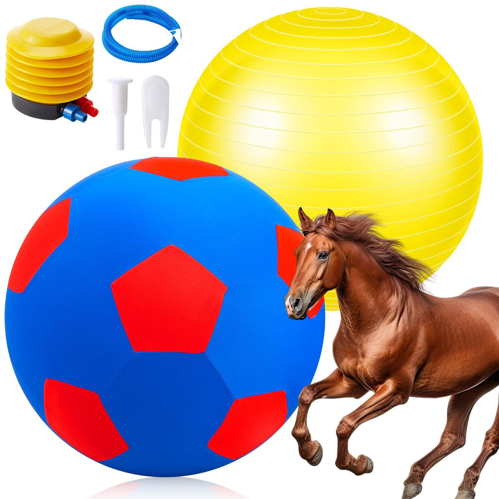 Brand Suilung 48-inch herding ball with cover assembly for secure setup.