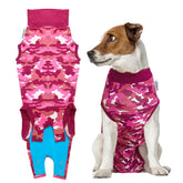 Suitical recovery suit soft fabric detail shows breathable cotton-lycra blend for comfort