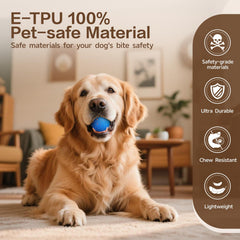 SUJF Interactive Dog Ball in mixed mode offers varied play