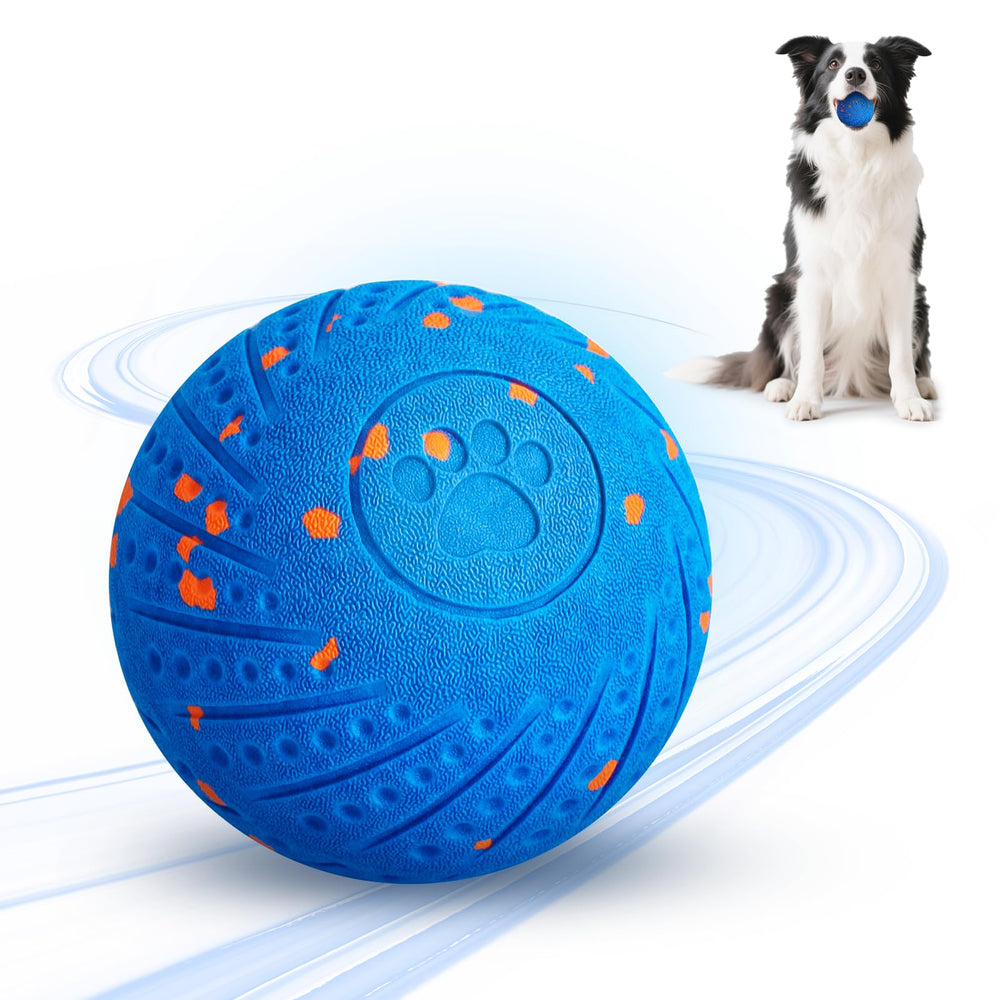 SUJF Interactive Dog Ball in moving mode promoting dynamic indoor play