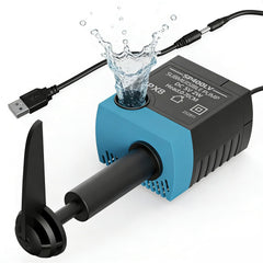 SUKIPAW SP-400LV front view—compact, quiet pump for pet fountains.