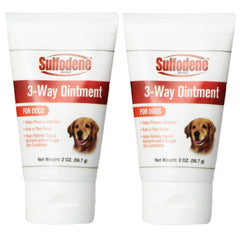 Sulfodene 3-Way Ointment jar for dogs; supports skin healing