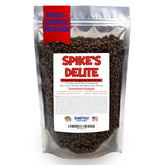 Suncoast Spike's Delite hedgehog diet bag ready to store and serve