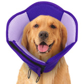 SUNFURA Dog Cone soft-breathable-mesh design for post-surgery comfort