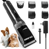 Sunifier professional dog clippers front view for thick coats, smooth trimming.