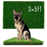 SUNTURF dog grass 3x5ft pad for indoor potty training and easy cleanup.