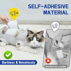 Four-hole leg design guides positioning during grooming with minimal stress.