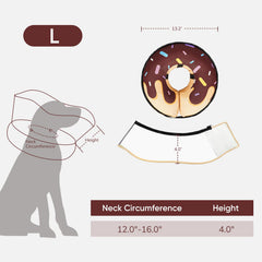 Supet double secure fit helps large breeds stay protected during healing.