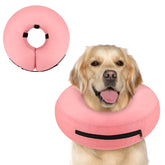 Supet inflatable donut collar overview showing soft neck barrier.