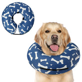 Supet inflatable neck donut protects surgical sites while allowing your dog free movement.