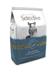 Supreme Petfoods Science Selective chinchilla plantain and parsley image highlighting nutritious plant ingredients.