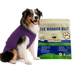 SurgiSnuggly recovery suit back-open design for easy dressing