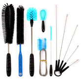 Suseg 11-in-1 fish tank cleaning brushes set for comprehensive maintenance.
