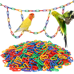 Suwimut rainbow C-Links multicolor closeup for classroom sorting and creative play