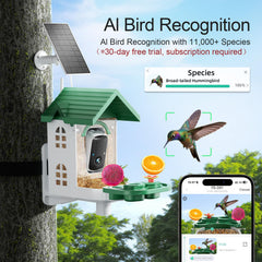 SV3C Bird Feeder sends real-time motion alerts to your phone