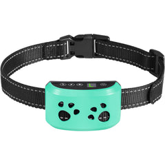 Svtrat smart bark collar worn on a dog for calm training and clarity