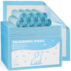 Sweetcrispy 200-count dog pee pads pack provides strong absorption for potty training.