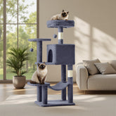 Sweetcrispy 44 Inch Cat Tree base: stable foundation for playful cats.