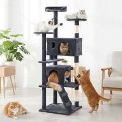 Sweetcrispy climbing ladder encourages vertical exploration while keeping furniture safe