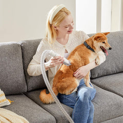 Sweetcrispy cordless, low-noise clippers reduce pet stress during grooming.