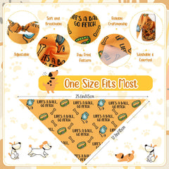 Sweetude caption-pattern bandana adds fun phrases for events and photos.