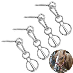Swess Horse Tie Ring four-set design for stable training and tension relief.