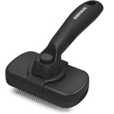 Swihauk self-cleaning slicker brush for dogs and cats deshedding gently.