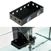 Swirge aquarium filter baffle with suction cup smooths water flow for calm fish tanks.