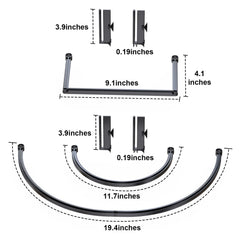 Switior modular shapes showing square and semi-circle configurations for decor.