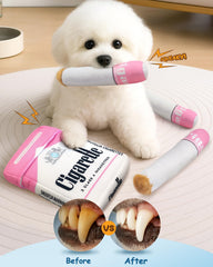 Swooflia designer funny plush dog toy squeaky pack 4 lightweight durable for daily play.