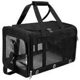 SWUVVI soft sided carrier top entrance showing easy access and airflow