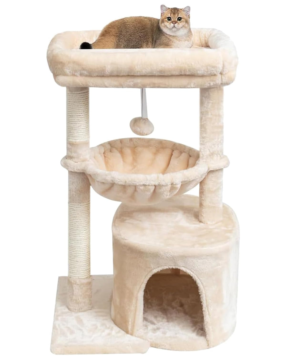 SYANDLVY small cat tree top perсh for naps and playtime