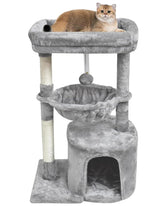 SYANDLVY small cat tree top perch offers a cozy elevated nap spot for indoor cats.