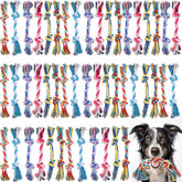 Syhood 48-pack dog chew rope set for daily chewing and play.
