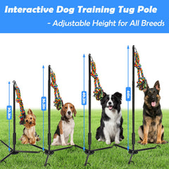 SYOOY dog rope toys with bells attract attention for interactive play