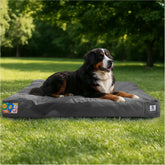 Sytopia 47-inch canvas bed snug spot for XXL dogs, ideal for indoor outdoor lounging.