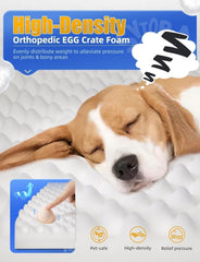 Sytopia waterproof cover protects foam from spills and accidents.