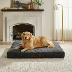 Sytopia 42-Inch dog bed waterproof outer cover protects against spills